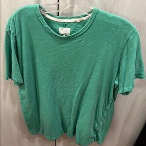 rag & bone Green Relaxed Short Sleeve T-Shirt